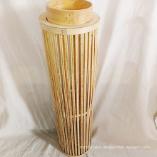 Customized Environment Friendly Retro Wood Lantern with Rustic Finish